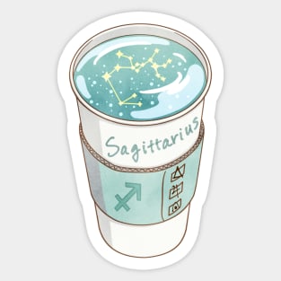 Sagittarius Takeaway Sticker